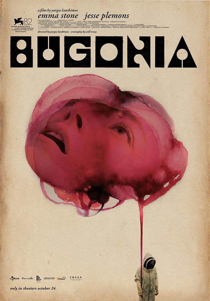 Bugonia poster by Vasilis Marmatakis.