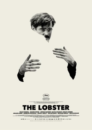 The Lobster poster by Vasilis Marmatakis.